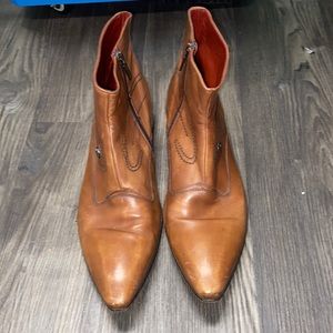 Jo Ghost brown ankle boots
